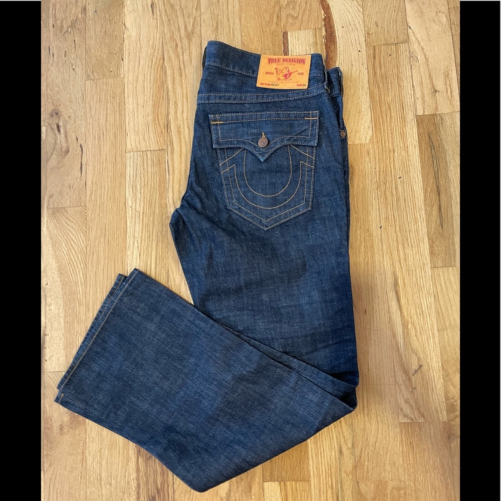 “Raw Denim” True Religion jeans